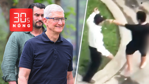 Bản tin 30s Nóng: Một ngày sôi động của CEO Apple Tim Cook ở Hà Nội; Chồng chém vợ cũ rồi ra đầu thú