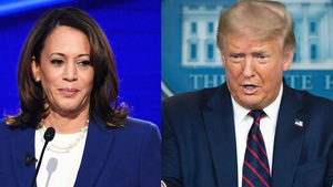 Ông Donald Trump dẫn trước bà Kamala Harris 2 điểm % trong cuộc thăm dò mới