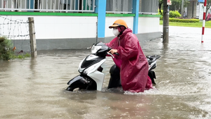 Áp thấp nhiệt đới sẽ mạnh lên thành bão khi đi qua quần đảo Hoàng Sa