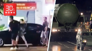 Bản tin 30s nóng: Đuổi chém người do mời bia bị từ chối; Triều Tiên duyệt binh, khoe vũ khí mới