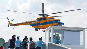 Bệnh viện Quân y 175 có thêm bãi đáp trực thăng hiện đại phục vụ cấp cứu