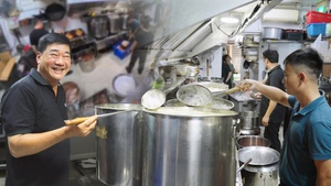 Các đầu bếp ‘chạy nước rút’ chuẩn bị hàng nghìn tô phở cho Vietnam Phở Festival tại Singapore