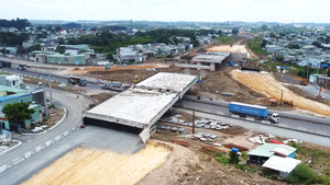 Tăng tốc thi công cao tốc Biên Hòa - Vũng Tàu để thông xe đúng hạn