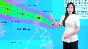 Thời tiết đêm 2 ngày 3-10: Bão Matmo áp sát Biển Đông, Nam Bộ mưa nhiều