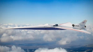 Máy bay siêu thanh X-59 của NASA thực hiện chuyến bay thử đầu tiên