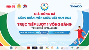 Trực tiếp: Trận CĐ Ngân hàng Việt Nam gặp CĐ An Giang - Lượt 1 Vòng bảng - Vòng chung kết toàn quốc
