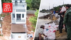 Bản tin 30s nóng: Bị kiện vì xây nhà theo tọa độ của công ty tư nhân; Sạt lở ở Đà Nẵng