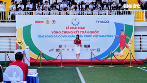 Khai mạc Vòng chung kết Giải bóng đá công nhân, viên chức Việt Nam 2025