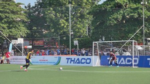 Loạt sút luân lưu kịch tích giúp Công đoàn Công an nhân dân giành tấm vé vào chung kết khu vực phía Bắc
