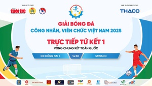 Trực tiếp: Trận CĐ Đồng Nai 1 gặp Sawaco - Tứ kết Vòng chung kết toàn quốc
