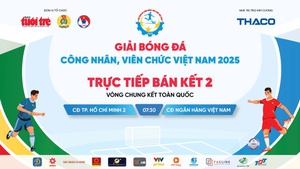 Trực tiếp: Trận TP. Hồ Chí Minh 2 gặp CĐ Ngân hàng Việt Nam - Bán kết 2 Vòng chung kết toàn quốc