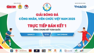 Trực tiếp: Trận Sawaco gặp Sacombank - Bán kết 1 Vòng chung kết toàn quốc