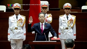 Video ông Nguyễn Văn Quảng tuyên thệ nhậm chức Chánh án Tòa án nhân dân tối cao