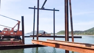 Ép cọc thép ở Hà Tiên làm mất điện diện rộng ở đặc khu Phú Quốc