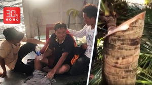 Bản tin 30s Nóng: Người sống sót kể lại hai ngày trôi dạt trên biển Lý Sơn; Tôn bay cắt đôi cây dừa?