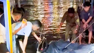 Tìm thấy thi thể người lái đò mất tích trong vụ tai nạn trên sông Tiền