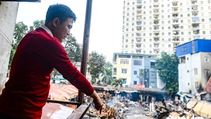 Nhân chứng kể giây phút lửa bùng phát tại chợ Xanh, nhiều người tháo chạy