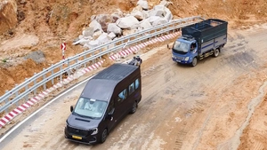 Đèo Khánh Lê đã thông xe trở lại, một số loại xe chưa được phép lưu thông