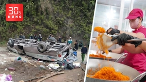 Bản tin 30s Nóng: Lật xe chở đoàn từ thiện, 9 người thiệt mạng; Độc đáo món muối cua Cà Mau