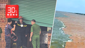 Bản tin 30s Nóng: Cháy quán bún ốc ở TP.HCM 4 người chết; Chuyện lạ ‘nước biển 2 màu’ ở Cà Mau
