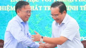 Làm việc tại Thủ Đức, Chủ tịch Nguyễn Văn Được: Phải chủ động hỗ trợ doanh nghiệp và người dân