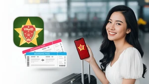 Hướng dẫn làm thủ tục check-in online, mua vé máy bay bằng VNeID