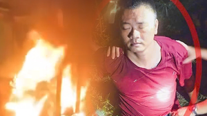 Đổ xăng đốt cửa hàng xe máy khiến 6 căn nhà cháy rụi, thủ phạm khai 'do có thù'
