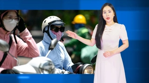 Thời tiết đêm 1 ngày 2-6: Bắc Bộ, Trung Bộ nắng gay gắt, Nam Bộ chiều mưa dông