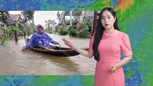 Thời tiết đêm 13 ngày 14-6: Bão số 1 hướng vào bán đảo Lôi Châu, miền Trung đề phòng mưa to đến 120mm
