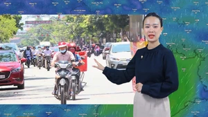 Thời tiết đêm 15 ngày 16-6: Bắc Bộ, Trung Bộ nắng nóng, có nơi nắng nóng gay gắt; Nam Bộ ngày nắng, chiều tối mưa dông