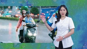 Thời tiết đêm 19 ngày 20-6: Bắc Bộ mưa rào, Trung Bộ nắng nóng, Nam Bộ có nơi mưa to