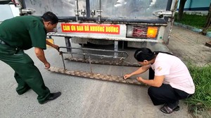 'Độc lạ' xe tải hút đinh, vá xe, thay ruột xe... miễn phí của hai vợ chồng ở Bình Dương