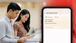 Cách tích hợp, xác nhận tình trạng hôn nhân trên VNeID