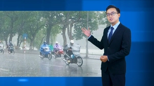 Thời tiết đêm 10 ngày 11-7: Bắc Bộ có mưa to, Trung Bộ nắng nóng, Nam Bộ mưa nhiều về đêm