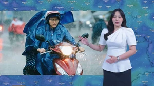 Thời tiết đêm 11 ngày 12-7: Bắc Bộ mưa to và dông; Nam Bộ ngày nắng gián đoạn, chiều tối mưa rào