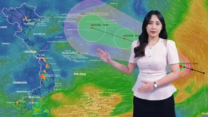 Thời tiết đêm 17 ngày 18-7: Áp thấp nhiệt đới sắp mạnh lên thành bão và đi vào Biển Đông