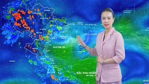 Thời tiết đêm 25 ngày 26-7: Cả ba miền nhiều nơi mưa to, Biển Đông sóng lớn
