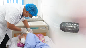 Người phụ nữ đang làm vườn ở Cần Thơ bị đạn bay trúng đầu