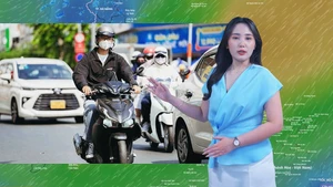 Thời tiết đêm 29 ngày 30-7: Bắc Bộ và Trung Bộ có nắng nóng trên 37 độ C; Nam Bộ mưa rào