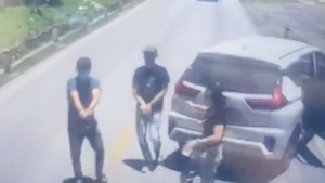 Xác minh video người đàn ông nghi cầm súng đe dọa tài xế ô tô ở Phú Thọ