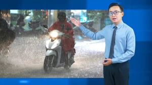 Thời tiết đêm 12 ngày 13-9: Bắc Bộ mưa rào, Nam Bộ chiều tối mưa to