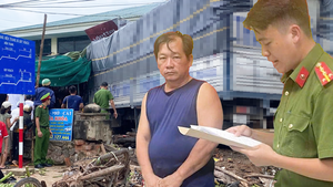 Khởi tố, bắt tạm giam tài xế lao xe tải vào chợ Tân Long làm 3 người chết
