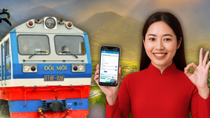 Vé tàu về quê dịp Tết 2026 vừa mở bán, làm sao để mua vé an toàn và nhanh chóng?