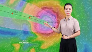 Thời tiết đêm 21 ngày 22-9: Ảnh hưởng của bão Ragasa, khu vực Bắc Biển Đông sóng biển cao trên 10m, biển động dữ dội
