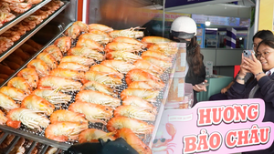 Độc lạ khô tôm càng Cà Mau