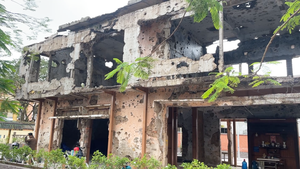 Tu bổ ngôi trường duy nhất trụ vững sau 81 ngày đêm Thành cổ Quảng Trị