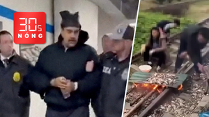 Bản tin 30s nóng: Ông Maduro bị đưa đến Mỹ; Xử phạt 2 người nướng đồ ăn trên đường ray