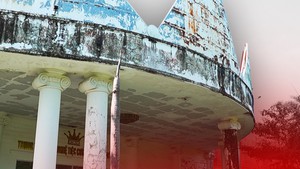 Cận cảnh nhà hàng Hoàng Tử hoang phế tại trung tâm Cần Thơ