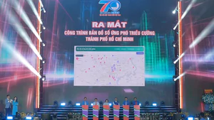 Tuổi trẻ TP.HCM ra mắt 'Bản đồ số ứng phó triều cường'