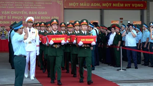 Quân khu 9 chuyển hơn 8.000 mẫu sinh phẩm hài cốt liệt sĩ bằng máy bay quân sự đi giám định